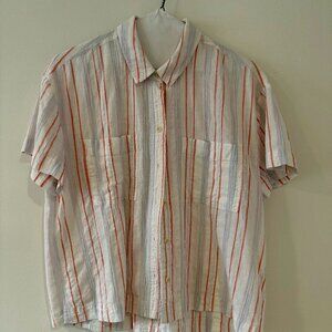 Oversized Boxy Madewell Striped Top